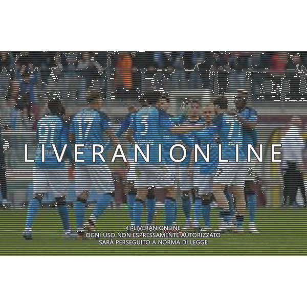 Torino 19.03.2023 Stadio Grande Torino ©Manuela Viganti/Agenzia Aldo Liverani Torino vs Napoli Campionato Calcio Serie A TIM 2022/2023 27a giornata Nella foto: esultanza del napoli dopo il gol di tanguy ndombele ©AGENZIA ALDO LIVERANI SAS