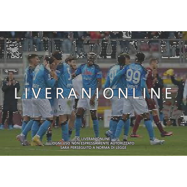 Torino 19.03.2023 Stadio Grande Torino ©Manuela Viganti/Agenzia Aldo Liverani Torino vs Napoli Campionato Calcio Serie A TIM 2022/2023 27a giornata Nella foto: esultanza del napoli dopo il gol di tanguy ndombele ©AGENZIA ALDO LIVERANI SAS