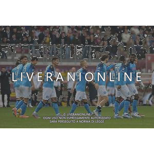 Torino 19.03.2023 Stadio Grande Torino ©Manuela Viganti/Agenzia Aldo Liverani Torino vs Napoli Campionato Calcio Serie A TIM 2022/2023 27a giornata Nella foto: esultanza del napoli dopo il gol di tanguy ndombele ©AGENZIA ALDO LIVERANI SAS