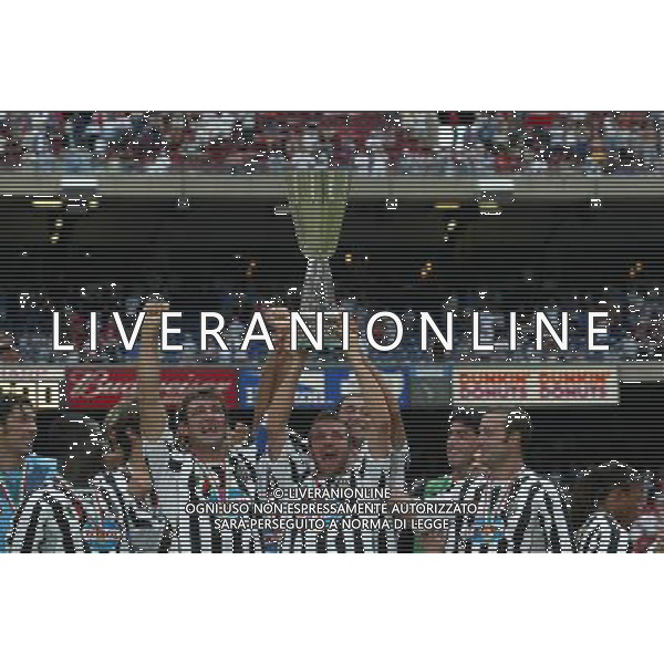 NEW YORK 3/08/2003 SUPERCOPPA ITALIANA NELLA FOTO CIRO FERRARA-STEPHAN APPIAH-DEL PIERO ALESSANDRO FOTO ALDO LIVERANI