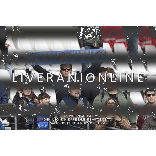 Torino 19.03.2023 Stadio Grande Torino ©Manuela Viganti/Agenzia Aldo Liverani Torino vs Napoli Campionato Calcio Serie A TIM 2022/2023 27a giornata Nella foto: tifosi napoli - striscione ©AGENZIA ALDO LIVERANI SAS