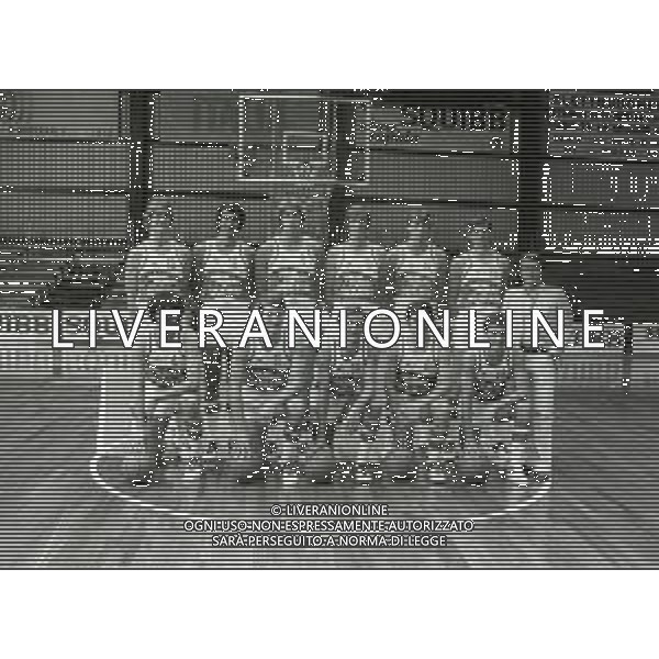 1980-1981 CANTU\' LA FORMAZIONE DELLA SQUIBB BASKET CANTU\' FOTO ENRICO LIVERANI -AG ALDO LIVERANI SAS