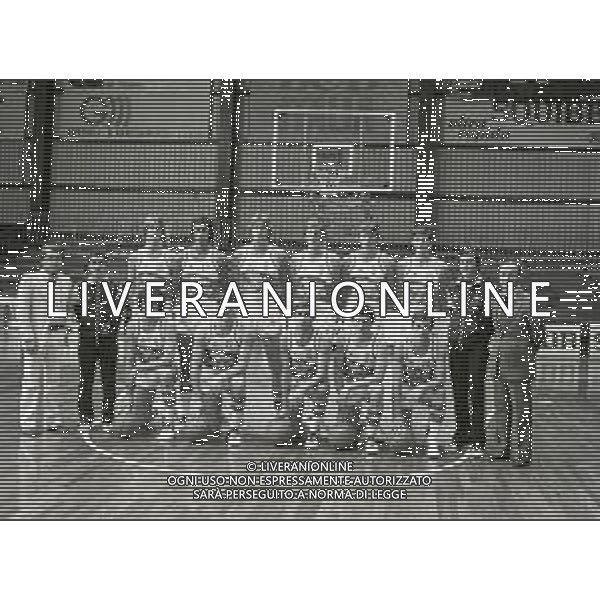 1980-1981 CANTU\' LA FORMAZIONE DELLA SQUIBB BASKET CANTU\' FOTO ENRICO LIVERANI -AG ALDO LIVERANI SAS
