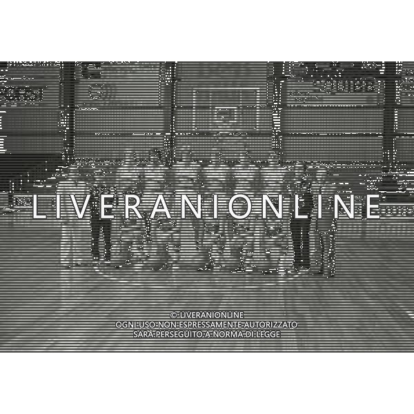 1980-1981 CANTU\' LA FORMAZIONE DELLA SQUIBB BASKET CANTU\' FOTO ENRICO LIVERANI -AG ALDO LIVERANI SAS