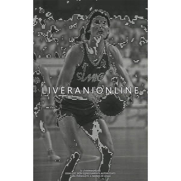 1985-1986 MILANO CAMPIONATO DI BASKET SERIE A1 SIMAC MILANO-BERLONI TORINO NELLA FOTO RUSS SCHOENE AG ALDO LIVERANI SAS