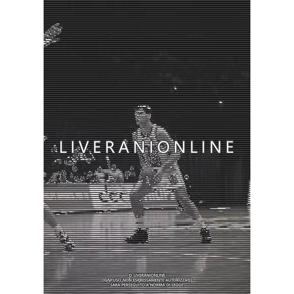 14-01-1995 MILANO CAMPIONATO DI BASKET SERIE A1 STEFANEL MILANO -BIREX VERONA 94-63 NELLA FOTO FERDINANDO GENTILE AG ALDO LIVERANI SAS