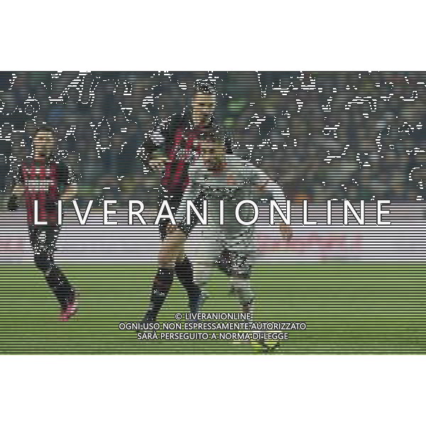 Foto Paola Garbuio/Aldo Liverani Udinese - milan campionato Calcio serie A Tim 18 Marzo 2023 - Udine, Italia - sport, calcio Udinese-Milan Nella foto: Pereyra Roberto ,Ibrahimovic Zlataan ©AGENZIA ALDO LIVERANI SAS