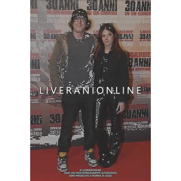 TVRG Photocall film Ligabue nella foto Marco Salom regista del film con la figlia Lavinia Salom Milano 20-03-2023 Photocall in occasione della premiere del film Ligabue 30 Anni in un Giorno foto Roberto Garavaglia/ag. Aldo Liverani sas/ AGENZIA ALDO LIVERANI SAS