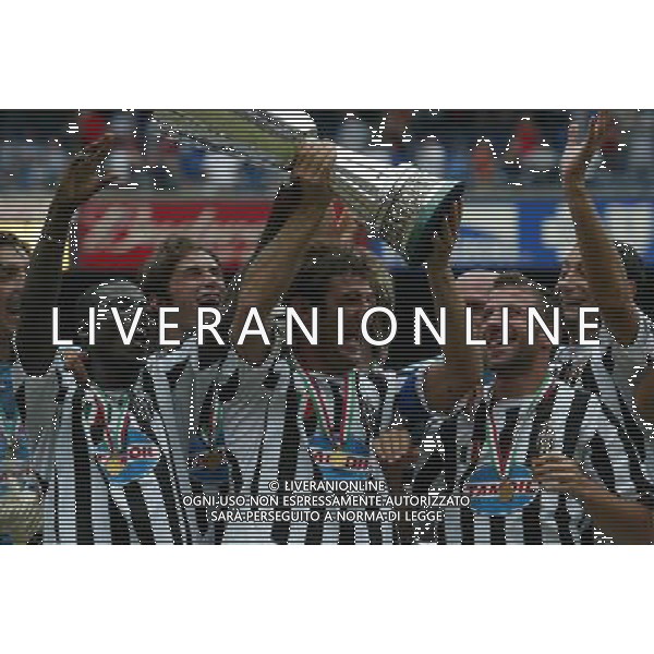 NEW YORK 3/08/2003 SUPERCOPPA ITALIANA NELLA FOTO CIRO FERRARA-STEPHAN APPIAH-DEL PIERO ALESSANDRO FOTO ALDO LIVERANI