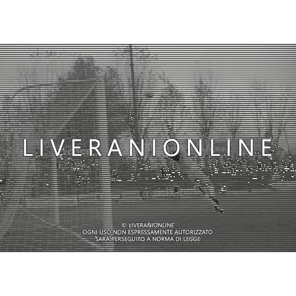 23-11-1986 MONZA CAMPIONATO DI CALCIO SERIE C MONZA-RIMINI 3-1 NELLA FOTO AZIONE DI GIOCO AG ALDO LIVERANI SAS