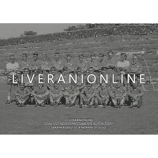 1987-1988 RITIRO FIORENTINA CALCIO NELLA FOTO LA FORMAZIONE DELLA FIORENTINA IN RITIRO AG ALDO LIVERANI SAS