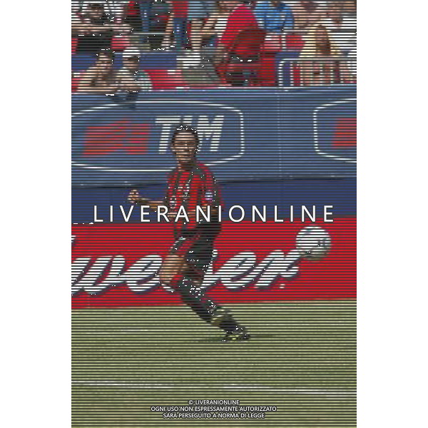 NEW YORK 3/08/2003 SUPERCOPPA ITALIANA NELLA FOTO FILIPPO INZAGHI FOTO ALDO LIVERANI
