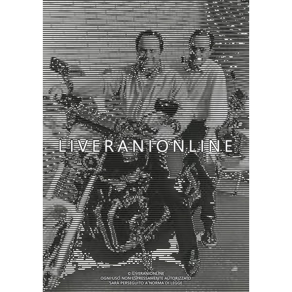 RETROSPETTIVA CARLO VERDONE ATTORE NELLA FOTO CARLO VERDONE A ROMA CON IL FRATELLO LUCA FOTO MASTERPHOTO-AG ALDO LIVERANI SAS  