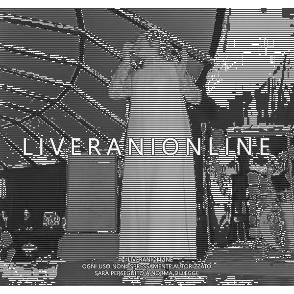 RETROSPETTIVA FRANCA GALLIANI CANTANTE NELLA FOTO ALLE ROTONDE DI GARLASCO NEGLI ANNI \'60 ©Archivio Giovanni Liverani / AG ALDO LIVERANI SAS