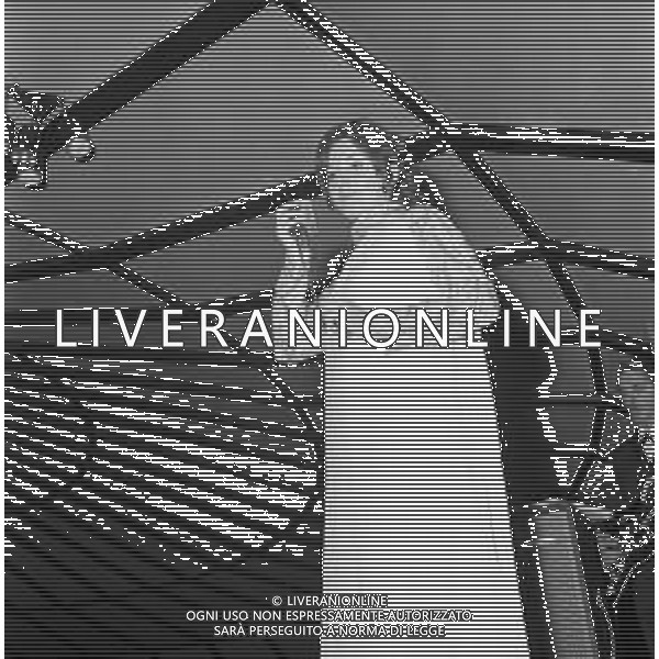 RETROSPETTIVA FRANCA GALLIANI CANTANTE NELLA FOTO ALLE ROTONDE DI GARLASCO NEGLI ANNI \'60 ©Archivio Giovanni Liverani / AG ALDO LIVERANI SAS