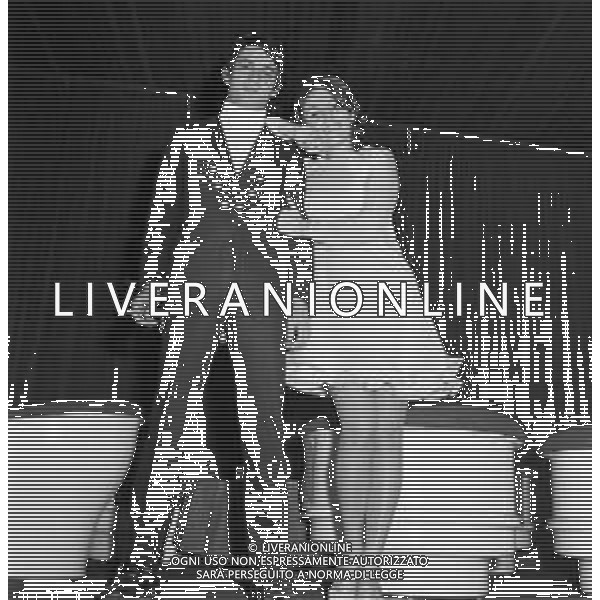 RETROSPETTIVA FRANCA GALLIANI CANTANTE NELLA FOTO ALLE ROTONDE DI GARLASCO NEGLI ANNI \'60 ©Archivio Giovanni Liverani / AG ALDO LIVERANI SAS