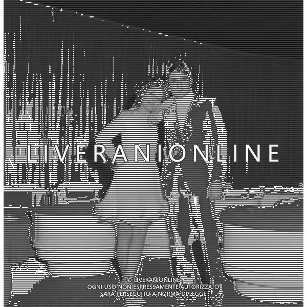 RETROSPETTIVA FRANCA GALLIANI CANTANTE NELLA FOTO ALLE ROTONDE DI GARLASCO NEGLI ANNI \'60 ©Archivio Giovanni Liverani / AG ALDO LIVERANI SAS