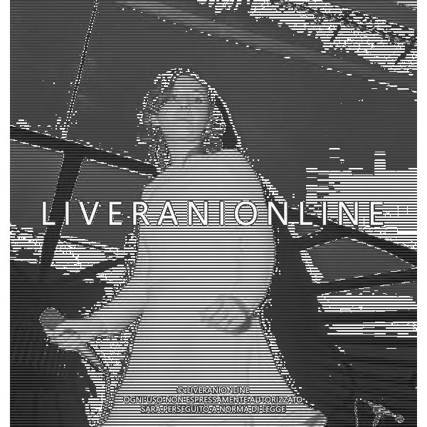 RETROSPETTIVA FRANCA GALLIANI CANTANTE NELLA FOTO ALLE ROTONDE DI GARLASCO NEGLI ANNI \'60 ©Archivio Giovanni Liverani / AG ALDO LIVERANI SAS