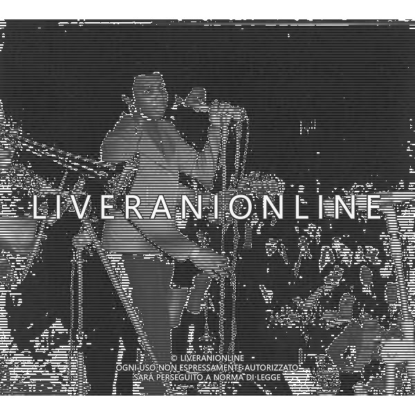 RETROSPETTIVA WESS (Wesley) JOHNSON CANTANTE NELL\'ANNO 1969 ©Archivio Giovanni Liverani / AGENZIA ALDO LIVERANI SAS