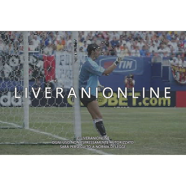 NEW YORK 3/08/2003 SUPERCOPPA ITALIANA NELLA FOTO GIANLUIGI BUFFON FOTO ALDO LIVERANI