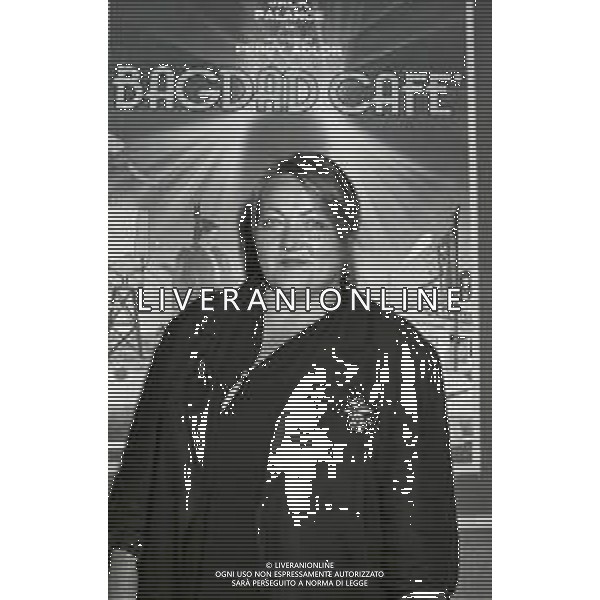 RETROSPETTIVA MARIANNE SAGEBRECHT ATTRICE NELLA FOTO MARIANNE SAGEBRECHT NELL\'ANNO 1987 A MILANO AG ALDO LIVERANI SAS 