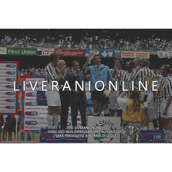 NEW YORK 3/08/2003 SUPERCOPPA ITALIANA NELLA FOTO GIANLUIGI BUFFON FOTO ALDO LIVERANI