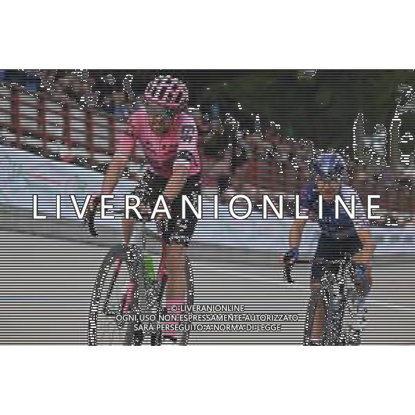 23-03-2023 Settimana Internazionale Coppi E Bartali; Tappa 03 Forli - Forli; 2023, Ef Education - Easypost; 2023, Israel - Premier Tech; Healy, Ben; Pozzovivo, Domenico; Forli - Velodromo; ©SIROTTI / AGENZIA ALDO LIVERANI SAS