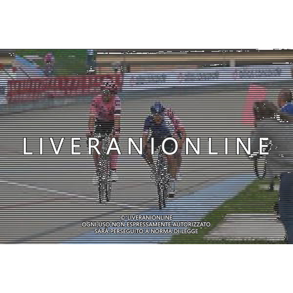 23-03-2023 Settimana Internazionale Coppi E Bartali; Tappa 03 Forli - Forli; 2023, Ef Education - Easypost; 2023, Israel - Premier Tech; Healy, Ben; Pozzovivo, Domenico; Forli - Velodromo; ©SIROTTI / AGENZIA ALDO LIVERANI SAS