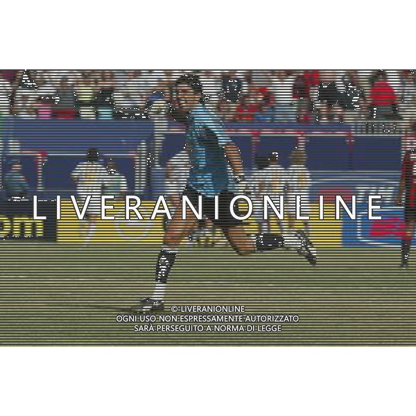 NEW YORK 3/08/2003 SUPERCOPPA ITALIANA NELLA FOTO GIANLUIGI BUFFON FOTO ALDO LIVERANI