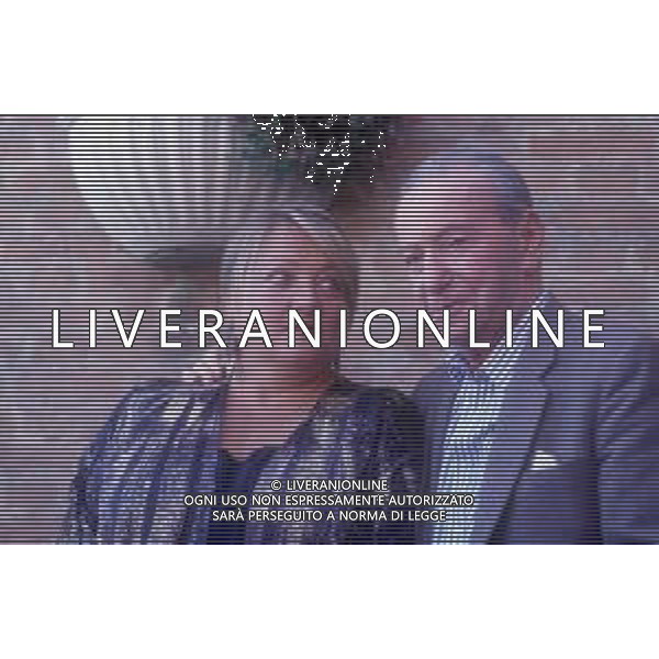 RETROSPETTIVA MARIANNE SAGEBRECHT ATTRICE NELLA FOTO MARIANNE SAGEBRECHT CON JIRI WEISS A VENEZIA NELL\'ANNO 1990 AG ALDO LIVERANI SAS