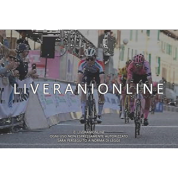 24-03-2023 Settimana Internazionale Coppi E Bartali; Tappa 04 Fiorano Modenese - Fiorano Modenese; 2023, Soudal - Quickstep; 2023, Ef Education - Easypost; Schmid, Mauro; Shaw, James; Fiorano Modenese; ©SIROTTI / AGENZIA ALDO LIVERANI SAS