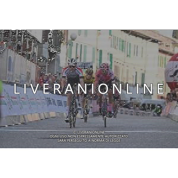 24-03-2023 Settimana Internazionale Coppi E Bartali; Tappa 04 Fiorano Modenese - Fiorano Modenese; 2023, Soudal - Quickstep; 2023, Ef Education - Easypost; Schmid, Mauro; Shaw, James; Fiorano Modenese; ©SIROTTI / AGENZIA ALDO LIVERANI SAS