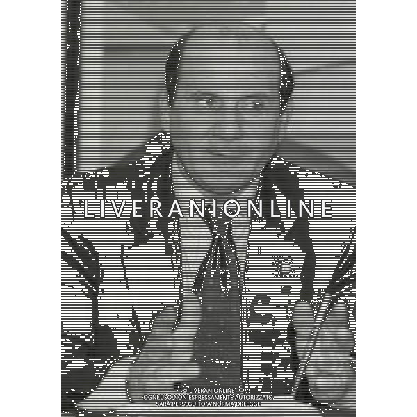 RETROSPETTIVA CESARE VIGANO\' PRESIDENTE PADOVA CALCIO NELLA FOTO CESARE VIGANO\' A MILANO NELL\'ANNO 1996 AG ALDO LIVERANI SAS