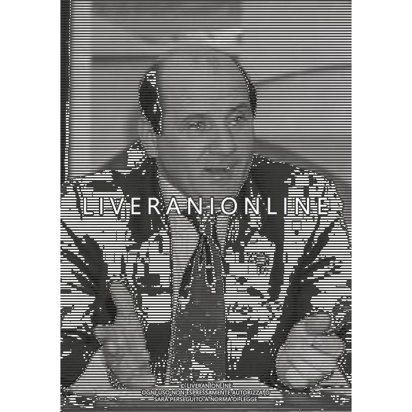 RETROSPETTIVA CESARE VIGANO\' PRESIDENTE PADOVA CALCIO NELLA FOTO CESARE VIGANO\' A MILANO NELL\'ANNO 1996 AG ALDO LIVERANI SAS