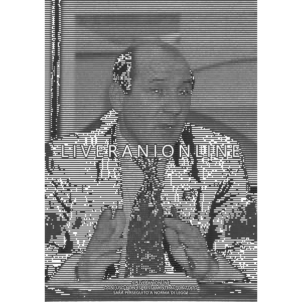 RETROSPETTIVA CESARE VIGANO\' PRESIDENTE PADOVA CALCIO NELLA FOTO CESARE VIGANO\' A MILANO NELL\'ANNO 1996 AG ALDO LIVERANI SAS