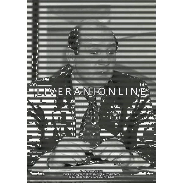RETROSPETTIVA CESARE VIGANO\' PRESIDENTE PADOVA CALCIO NELLA FOTO CESARE VIGANO\' A MILANO NELL\'ANNO 1996 AG ALDO LIVERANI SAS
