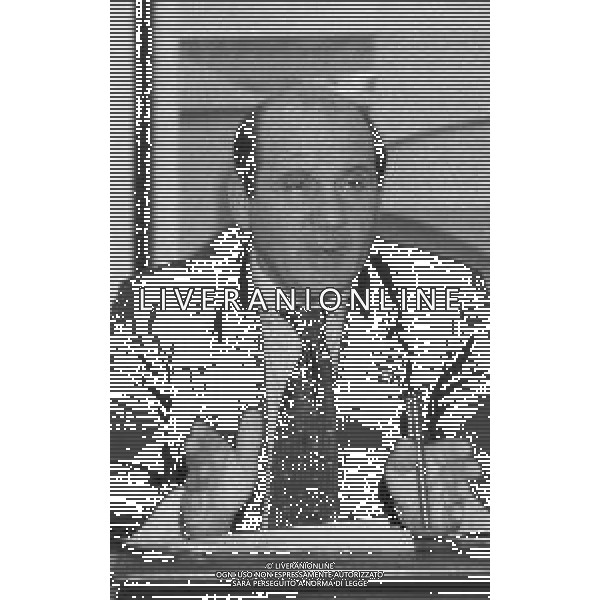 RETROSPETTIVA CESARE VIGANO\' PRESIDENTE PADOVA CALCIO NELLA FOTO CESARE VIGANO\' A MILANO NELL\'ANNO 1996 AG ALDO LIVERANI SAS