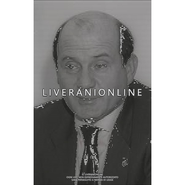 RETROSPETTIVA CESARE VIGANO\' PRESIDENTE PADOVA CALCIO NELLA FOTO CESARE VIGANO\' A MILANO NELL\'ANNO 1996 AG ALDO LIVERANI SAS