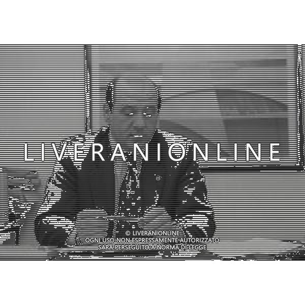 RETROSPETTIVA CESARE VIGANO\' PRESIDENTE PADOVA CALCIO NELLA FOTO CESARE VIGANO\' A MILANO NELL\'ANNO 1996 AG ALDO LIVERANI SAS
