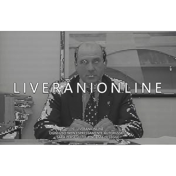 RETROSPETTIVA CESARE VIGANO\' PRESIDENTE PADOVA CALCIO NELLA FOTO CESARE VIGANO\' A MILANO NELL\'ANNO 1996 AG ALDO LIVERANI SAS