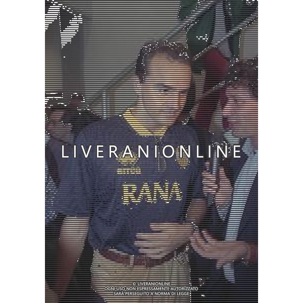 RETROSPETTIVA ALBERTO MAZZI PRESIDENTE VERONA CALCIO NELLA FOTO ALBERTO MAZZI ALLO STADIO BENTEGODI DI VERONA NELL\'ANNO 1995-1996 AG ALDO LIVERANI SAS