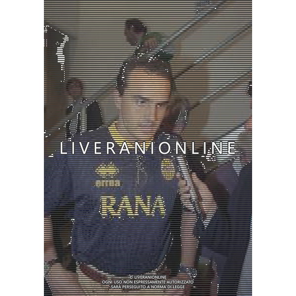 RETROSPETTIVA ALBERTO MAZZI PRESIDENTE VERONA CALCIO NELLA FOTO ALBERTO MAZZI ALLO STADIO BENTEGODI DI VERONA NELL\'ANNO 1995-1996 AG ALDO LIVERANI SAS