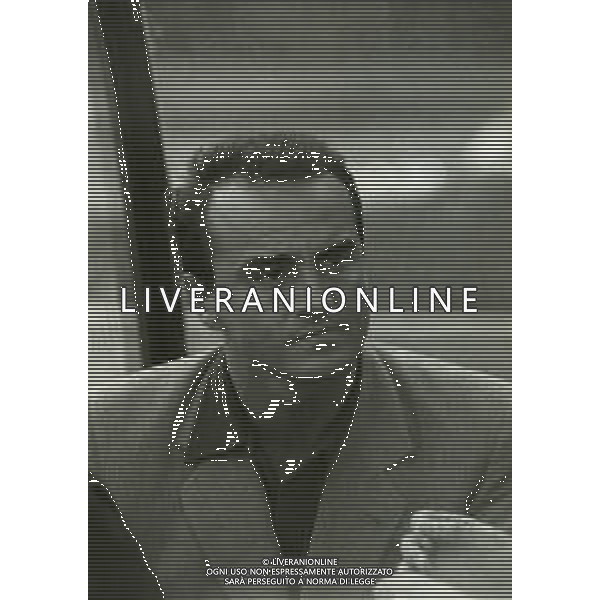RETROSPETTIVA ALBERTO MAZZI PRESIDENTE VERONA CALCIO NELLA FOTO ALBERTO MAZZI ALLO STADIO BENTEGODI DI VERONA NELL\'ANNO 1996 AG ALDO LIVERANI SAS