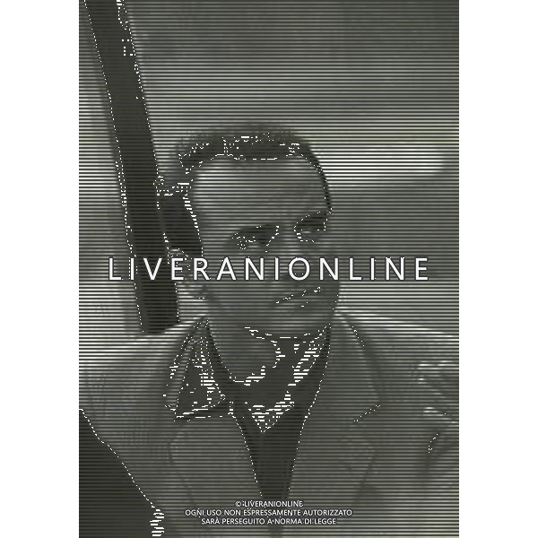 RETROSPETTIVA ALBERTO MAZZI PRESIDENTE VERONA CALCIO NELLA FOTO ALBERTO MAZZI ALLO STADIO BENTEGODI DI VERONA NELL\'ANNO 1996 AG ALDO LIVERANI SAS