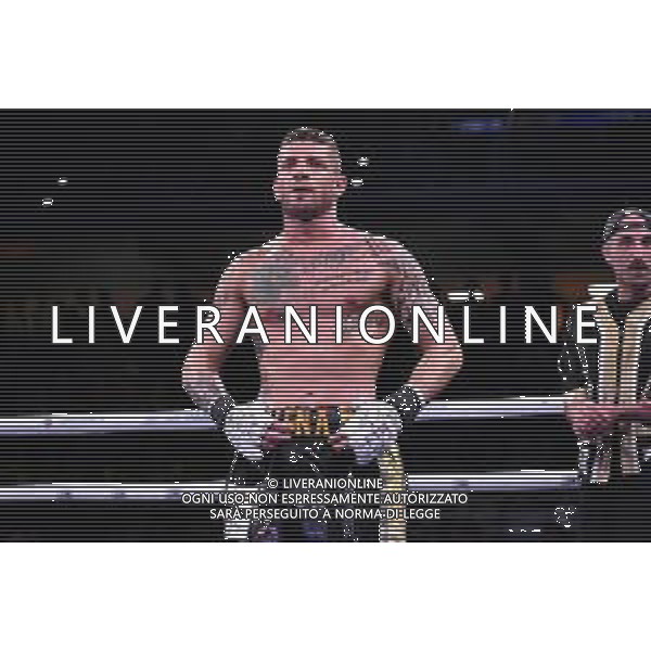 TVRG Christian Mazzon (ITA) incontro Francesco Russo (ITA) vs Christian Mazzon (ITA) valido per il titolo Italiano categoria Pesi Superwelter Milano Boxing Night Milano 24-03-2023 Allianz Cloud - PalaLido foto Roberto Garavaglia/ag. Aldo Liverani sas / AGENZIA ALDO LIVERANI SAS