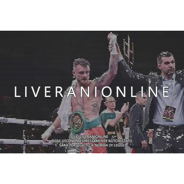 TVRG Ivan Zucco (ITA) incontro Ivan Zucco (ITA) vs Germaine Brown (GBR) valido per il titolo WBC categoria Pesi Medi Milano Boxing Night Milano 24-03-2023 Allianz Cloud - PalaLido foto Roberto Garavaglia/ag. Aldo Liverani sas / AGENZIA ALDO LIVERANI SAS