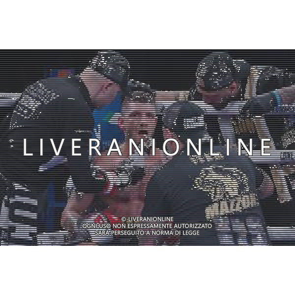 TVRG Christian Mazzon (ITA) incontro Francesco Russo (ITA) vs Christian Mazzon (ITA) valido per il titolo Italiano categoria Pesi Superwelter Milano Boxing Night Milano 24-03-2023 Allianz Cloud - PalaLido foto Roberto Garavaglia/ag. Aldo Liverani sas / AGENZIA ALDO LIVERANI SAS