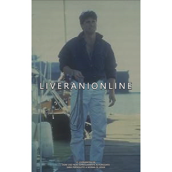 RETROSPETTIVA STEVEN BAUER ATTORE NELLA FOTO STEVEN BAUER NELL\'ANNO 1985 AG ALDO LIVERANI SAS
