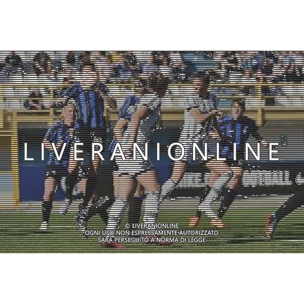 TVRG Sara Bjork Gunnarsdottir (Juventus) segna il gol del 2 a 0 Inter vs Juventus Sesto San Giovanni (MI) 25-03-2023 Stadio Ernesto Breda Serie A femminile TIMVISION 2a giornata Poule Scudetto foto Roberto Garavaglia/ag. Aldo Liverani sas / AGENZIA ALDO LIVERANI SAS