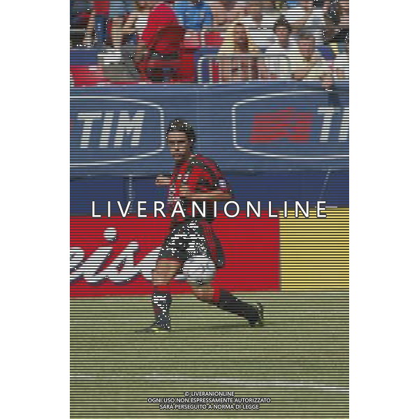 NEW YORK 3/08/2003 SUPERCOPPA ITALIANA NELLA FOTO INZAGHI FILIPPO FOTO ALDO LIVERANI